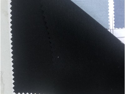 SX-LX 9883 成份：77%T 21%R 2%SP 克重：520g TR彈力斜紋 後面照